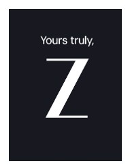 Yours Truly, Z Device mark 7284318 Trademark