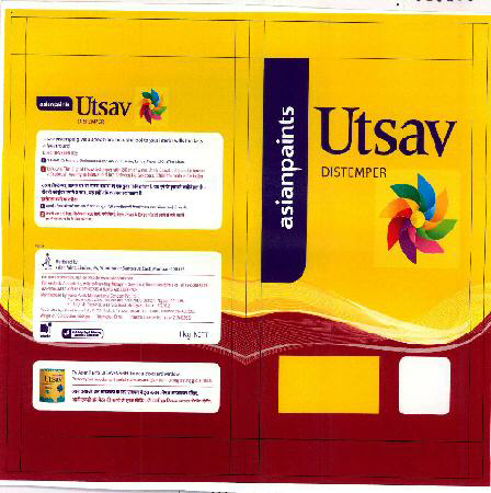 Asianpaints Utsav Distemper (device Of Fan) Device mark 2340436 Trademark