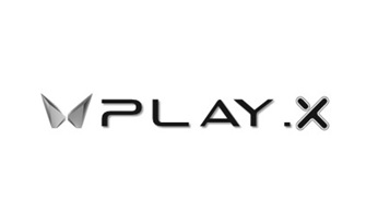 Play X With Badge Logo Device mark 7300726 Trademark