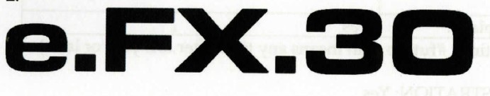 E.fx.30 Device mark 7303464 Trademark