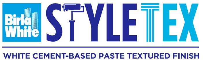 Birla White Styletex - White Cement Based Paste Textured Finish (device) Device mark 7312383 Trademark