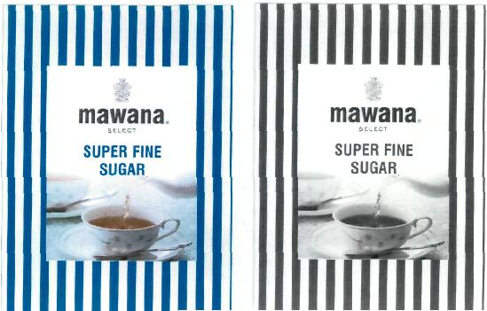 Mawana Super Fine Sugar (device) Device mark 2293383 Trademark