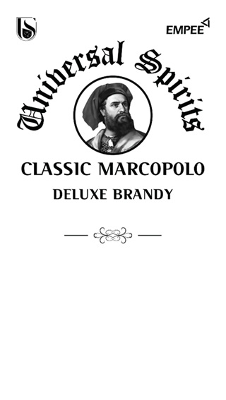 Universal Spirits Classic Marcopolo Deluxe Brandy Device mark 7325804 Trademark