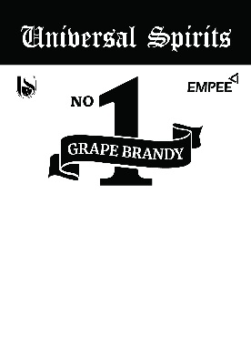 Universal Spirits No1 Grape Brandy Device mark 7325808 Trademark