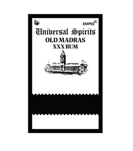 Universal Spirits Old Madras Xxx Rum & Device Device mark 7325809 Trademark
