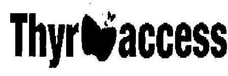 Thyroaccess (logo) Device mark 2239990 Trademark
