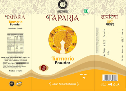 Taparia Device mark 7334057 Trademark