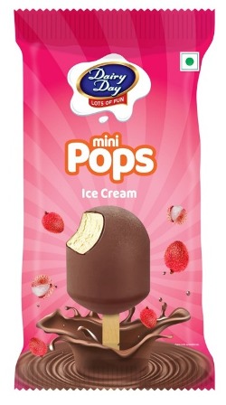 Dairy Day Mini Pops (label) Device mark 7346808 Trademark