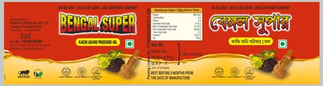 Bengal Super Kachi Ghani Mustard Oil Device mark 7355162 Trademark
