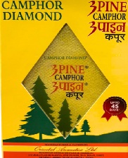 3 Pine Camphor Diamond Device mark 7357157 Trademark