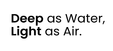 Deep As Water, Light As Air. Device mark 7373204 Trademark