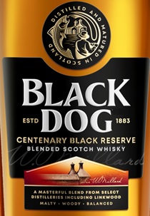 Black Dog Centenary Black Reserve – Blended Scotch Whisky (label) Device mark 7417313 Trademark