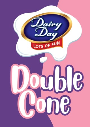 Dairy Day Double Cone (label) Device mark 7475691 Trademark