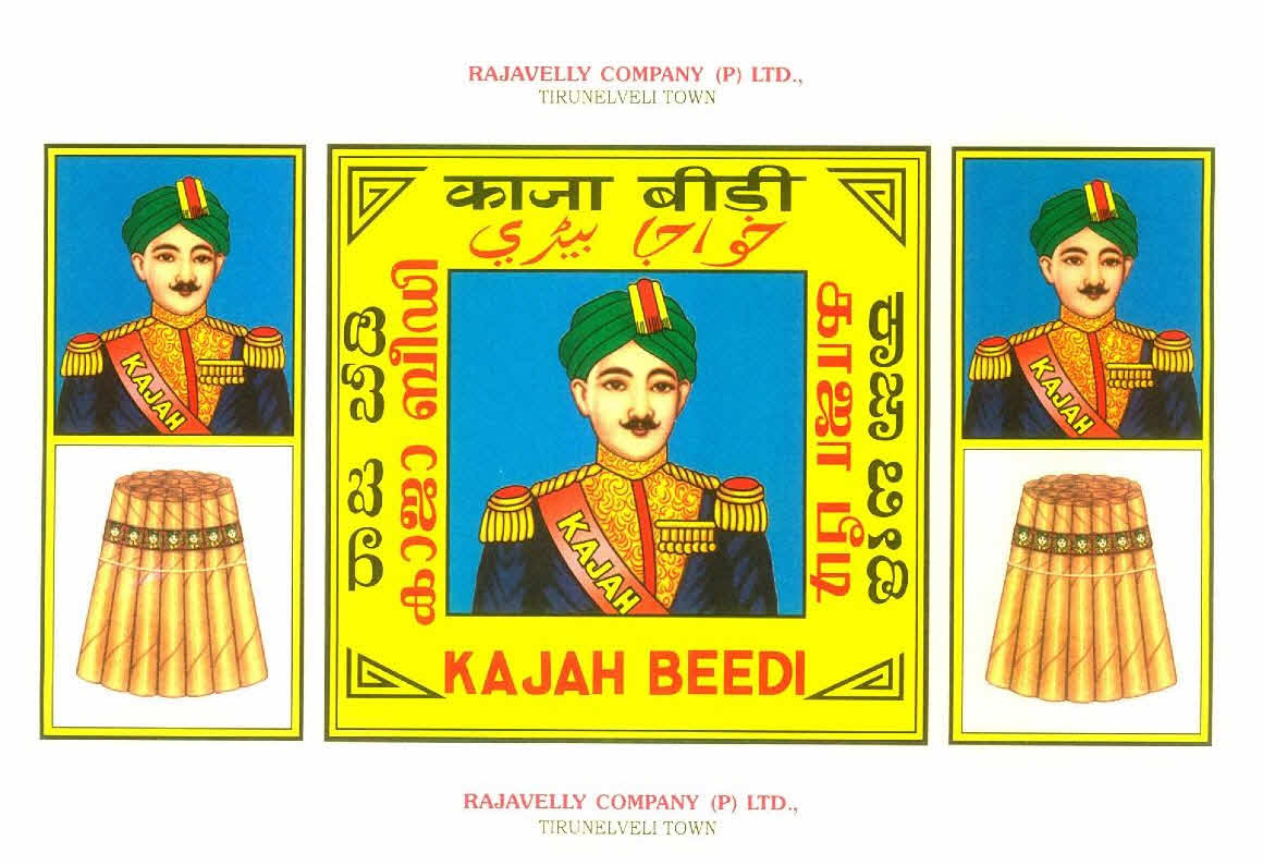 Kajah Beedi Device mark 2882111 Trademark