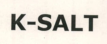 K-salt Device mark 2335263 Trademark
