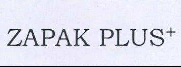 Zapak Plus + Device mark 2189033 Trademark