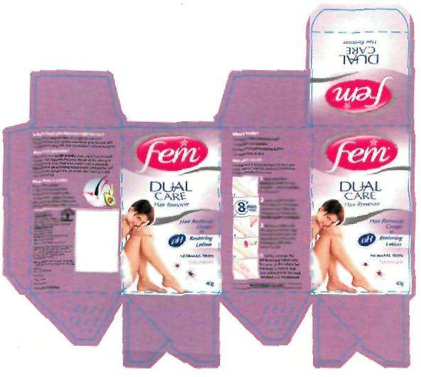 Fem Dual Care (label) Device mark 2300493 Trademark