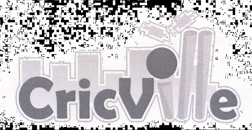 Cricville (device Of Stump And Ball) Device mark 2152358 Trademark