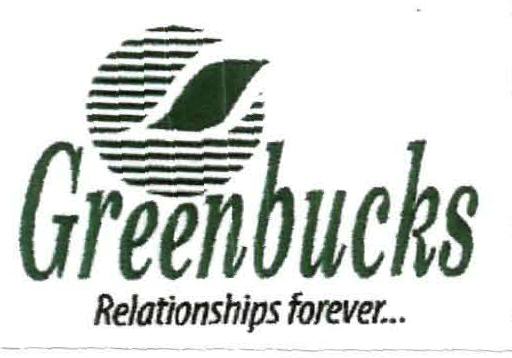 Greenbucks Relationships Forever (device) Device mark 2091844 Trademark