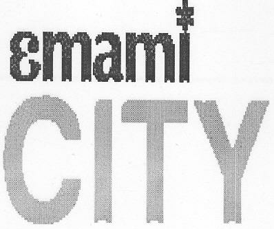 Emami City (label) Device mark 2167202 Trademark