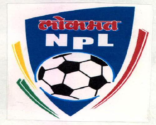 Lokmat N P L (device Of Football) Device mark 2281767 Trademark