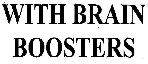 With Brain Boosters (logo) Device mark 2235945 Trademark