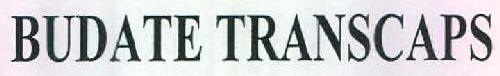 Budate Transcaps Device mark 2891331 Trademark