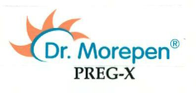 Dr. Morepen Preg-x (logo) Device mark 2358001 Trademark