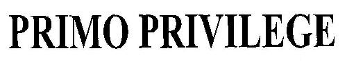 Primo Privilege (device) Device mark 2657521 Trademark