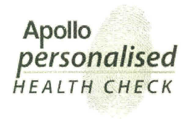 Apollo Persinalised Health Check Device mark 2700350 Trademark