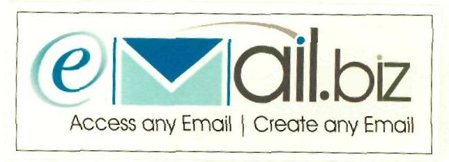 Email.biz (label) Device mark 2444623 Trademark
