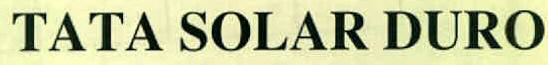 Tata Solar Duro Device mark 2737488 Trademark