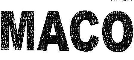 Maco (with Label) Device mark 2052996 Trademark