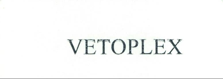 Vetoplex Device mark 2199085 Trademark