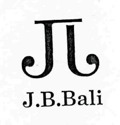 J.b.bali Jb Device mark 2959054 Trademark