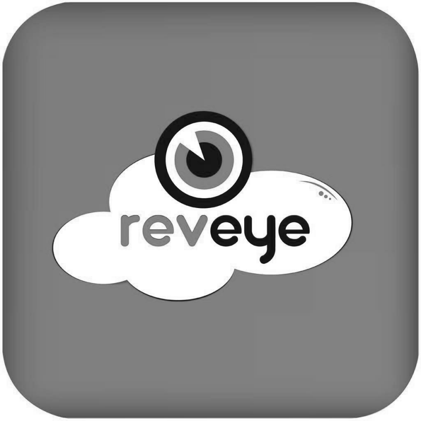 Rev Eye (logo In Black And White) Device mark 2558937 Trademark