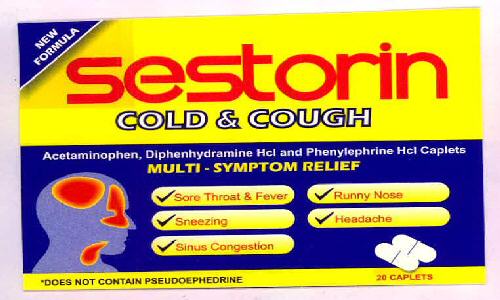 Sestorin Cold And Cough Device mark 2469651 Trademark