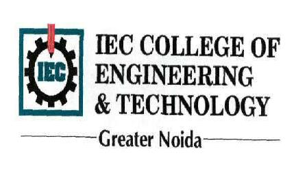Iec College Of Engineering & Technology (logo) Device mark 2036960 Trademark