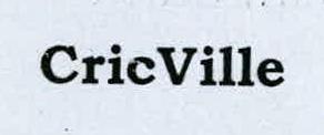 Cricville Device mark 2152347 Trademark