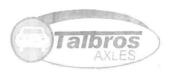 Talbros Axles (device) Device mark 2445191 Trademark