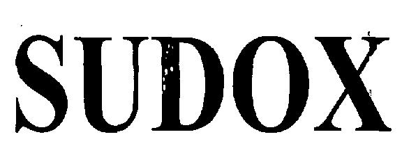 Sudox (device) Device mark 2227620 Trademark