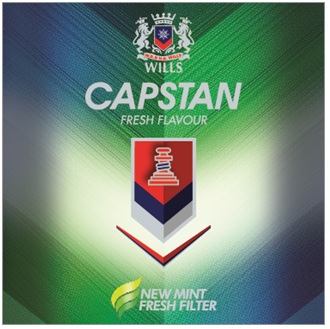 Wills Capstan Fresh Flavour New Mint Fresh Filter Device mark 2930353 Trademark