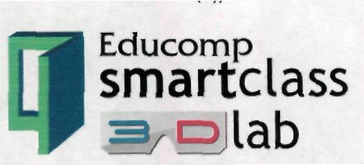 Educomp Smart Class 3 D Lab (logo) Device mark 2167836 Trademark