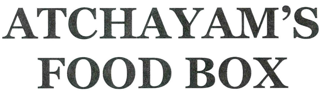Atchayam's Food Box Device mark 2661042 Trademark