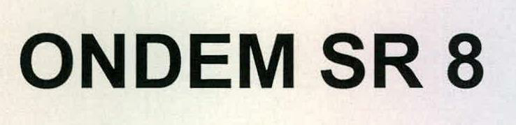 Ondem Sr 8 Device mark 2196767 Trademark