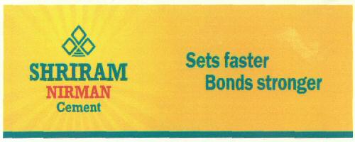 Shriram Nirman Cement (label) Device mark 2660349 Trademark