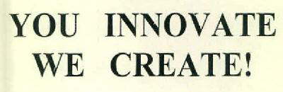 You Innovate We Create! Device mark 2707153 Trademark