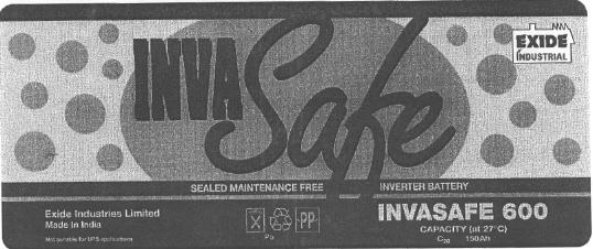 Exide Invasafe 600 Device mark 2236994 Trademark