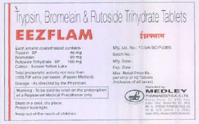 Eezflam Device mark 2692161 Trademark