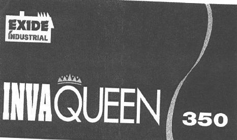 Exide Invaqueen 350 Device mark 2236985 Trademark